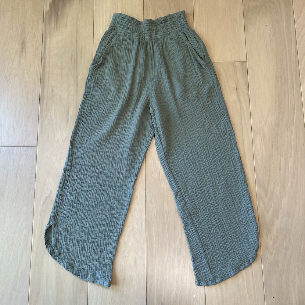 Marine Layer Cali Double Cloth Pant Blue Women’s Medium